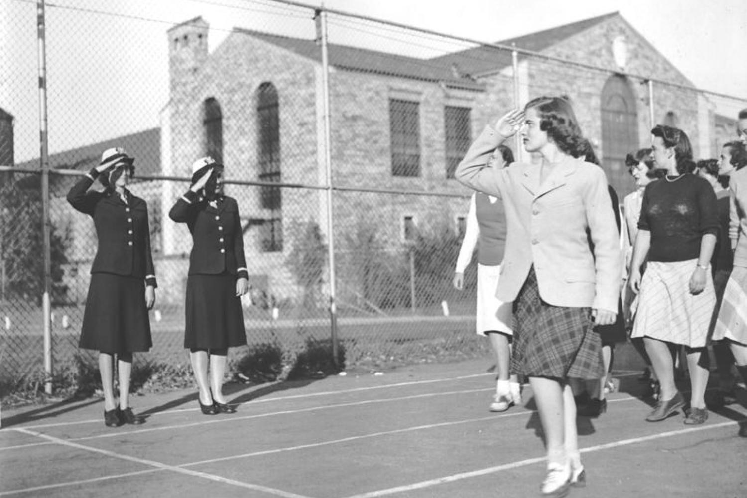 Training exercises at the U.S. Navy Japanese Language Training School at CU Boulder